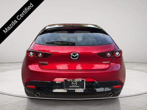 Soul Red Crystal Metallic 2022 Mazda Mazda3 FWD w/Preferred Package