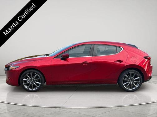 Soul Red Crystal Metallic 2022 Mazda Mazda3 FWD w/Preferred Package