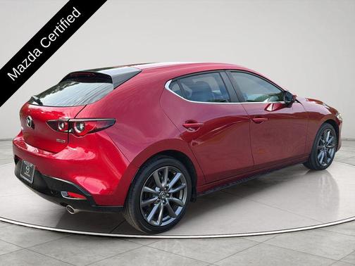 Soul Red Crystal Metallic 2022 Mazda Mazda3 FWD w/Preferred Package