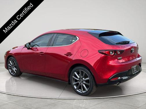 Soul Red Crystal Metallic 2022 Mazda Mazda3 FWD w/Preferred Package