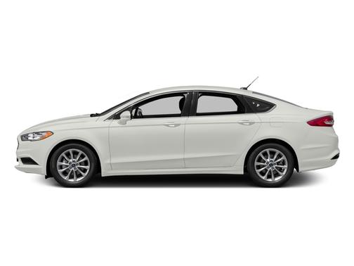 WHITE PLATINUM MET TRI-COAT 2017 Ford Fusion SE