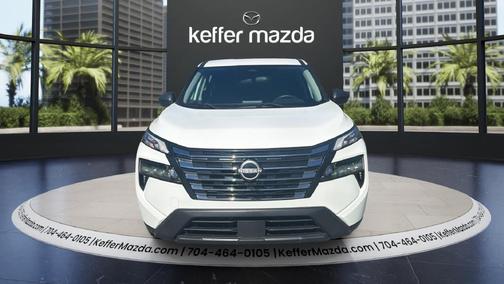 Glacier White 2024 Nissan Rogue S