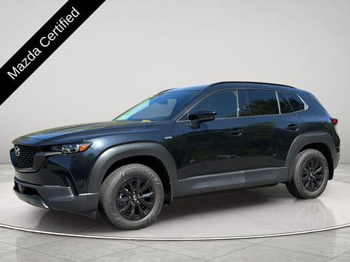 Jet Black Mica 2025 Mazda CX-50 Hybrid Premium Package