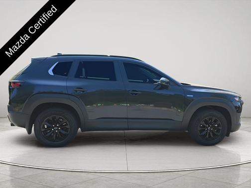 Jet Black Mica 2025 Mazda CX-50 Hybrid Premium Package