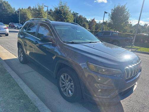 Slate Blue Pearlcoat 2021 Jeep Cherokee Latitude Plus