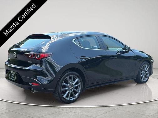 Jet Black Mica 2024 Mazda Mazda3 FWD w/Preferred Package