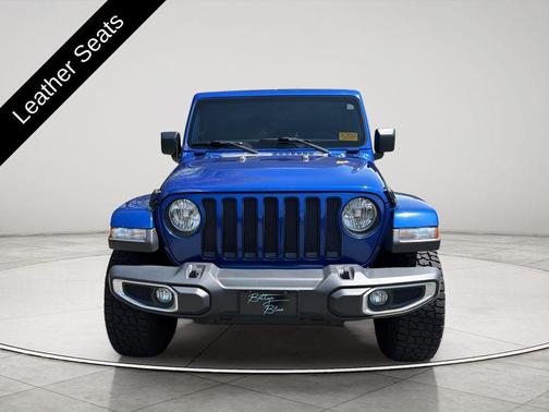 Ocean Blue Metallic Clearcoat 2020 Jeep Wrangler Unlimited Sahara