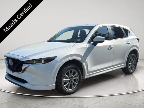 Rhodium White Metallic 2025 Mazda CX-5 2.5 S Preferred Package