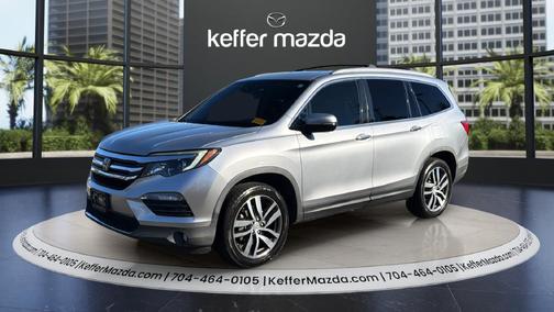 Lunar Silver Metallic 2016 Honda Pilot Elite