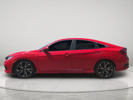 Rallye Red 2021 Honda Civic Sport