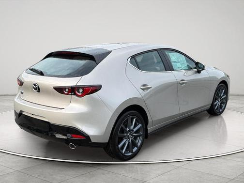 Platinum Quartz Metallic 2026 Mazda Mazda3 FWD w/Preferred Package