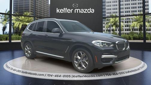 Dark Graphite Metallic 2021 BMW X3 sDrive30i