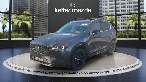 Machine Gray Metallic 2024 Mazda CX-5 2.5 Turbo Premium