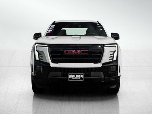 Summit White 2026 GMC Sierra EV Extended Range Elevation