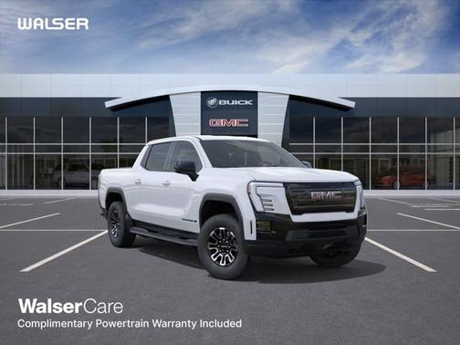 Summit White 2026 GMC Sierra EV Extended Range Elevation