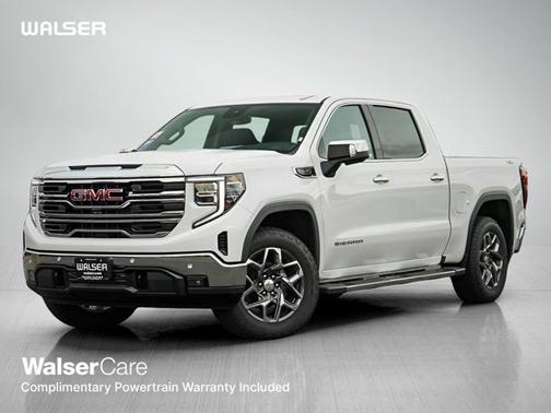 Summit White 2026 GMC Sierra 1500 SLT