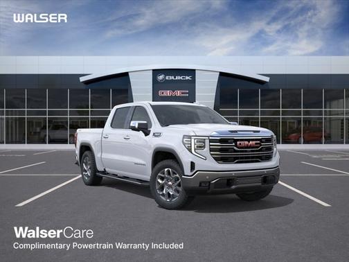 Summit White 2026 GMC Sierra 1500 SLT