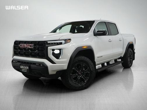 Summit White 2025 GMC Canyon 4WD Elevation