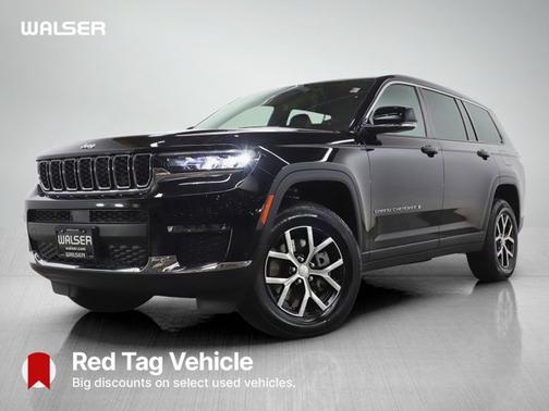 Diamond Black Crystal Pearlcoat 2025 Jeep Grand Cherokee L Limited