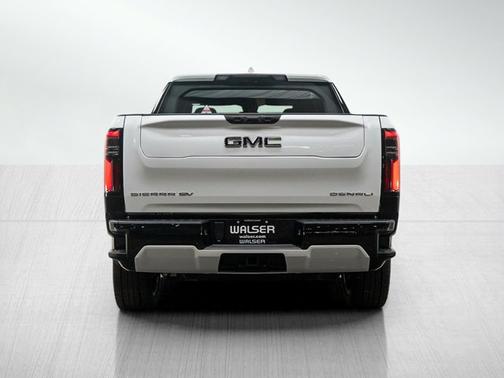 Summit White 2025 GMC Sierra EV Extended Range Denali