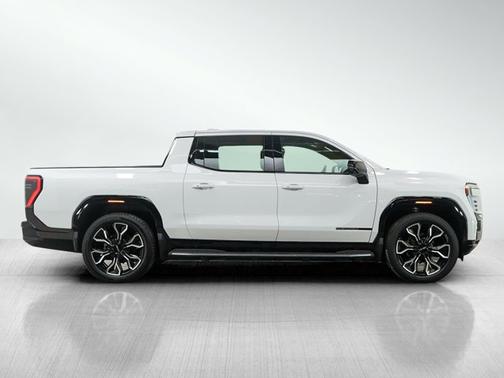 Summit White 2025 GMC Sierra EV Extended Range Denali