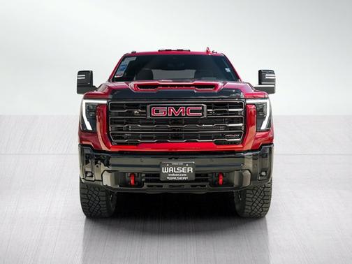 Volcanic Red Tintcoat 2026 GMC Sierra 2500 AT4X