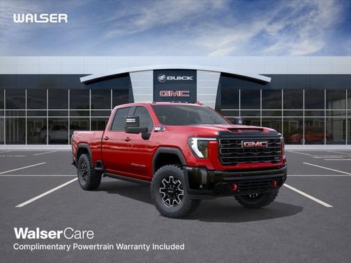 Volcanic Red Tintcoat 2026 GMC Sierra 2500 AT4X