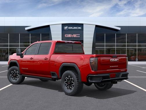 Volcanic Red Tintcoat 2026 GMC Sierra 2500 AT4X