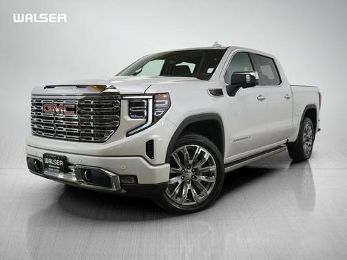 White Frost Tricoat 2025 GMC Sierra 1500 Denali