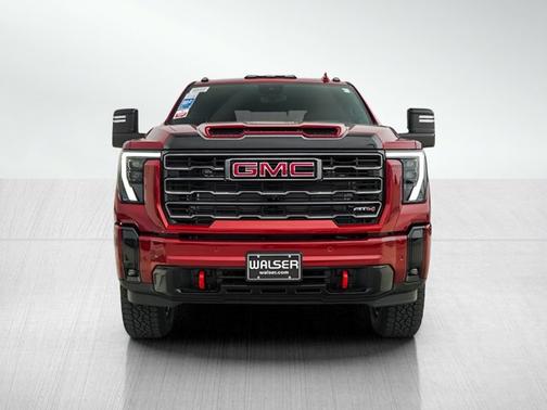 Volcanic Red Tintcoat 2026 GMC Sierra 3500 AT4