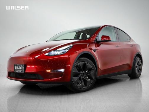 Ultra Red 2025 Tesla Model Y Long Range
