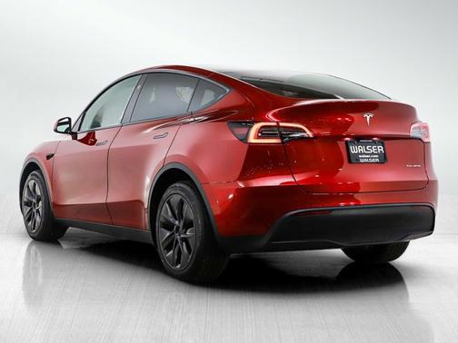 Ultra Red 2025 Tesla Model Y Long Range