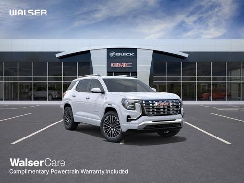 Glacier White Tricoat 2026 GMC Terrain AWD Denali