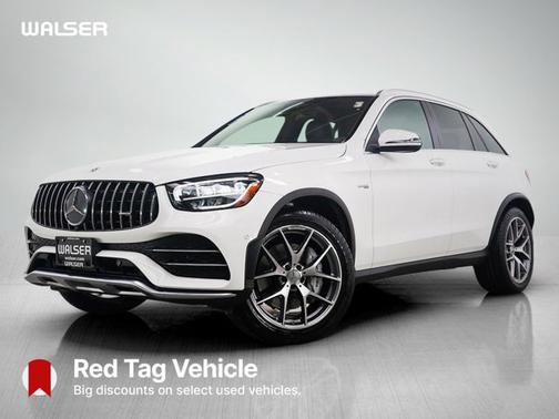 Polar White 2022 Mercedes-Benz AMG GLC 43 AMG GLC 43