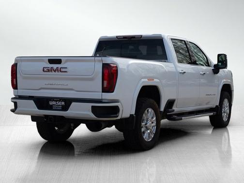 White Frost Tricoat 2021 GMC Sierra 3500 Denali