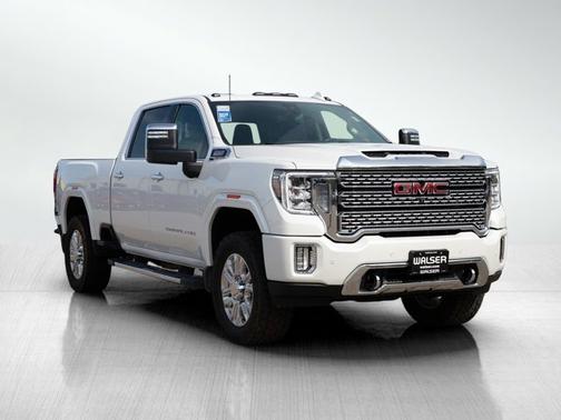 White Frost Tricoat 2021 GMC Sierra 3500 Denali