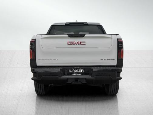 Summit White 2026 GMC Sierra EV Standard Range Elevation