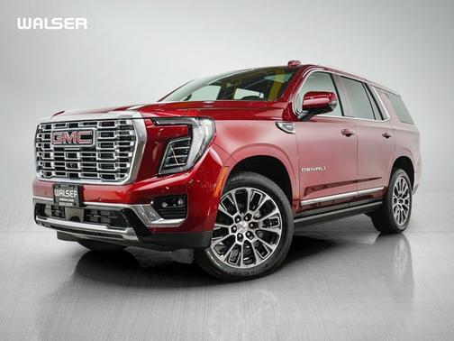 Volcanic Red Tintcoat 2025 GMC Yukon Denali