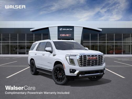 Glacier White Tricoat 2026 GMC Yukon Denali