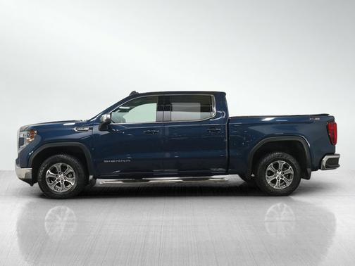Pacific Blue Metallic 2019 GMC Sierra 1500 SLE