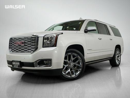White Frost Tricoat 2020 GMC Yukon XL Denali