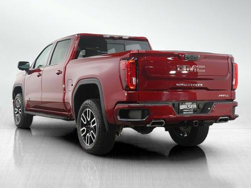 Volcanic Red Tintcoat 2025 GMC Sierra 1500 AT4