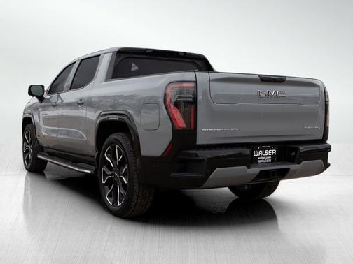Thunderstorm Gray 2025 GMC Sierra EV Max Range Denali