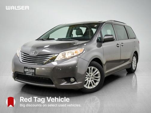Predawn Gray Mica 2017 Toyota Sienna XLE