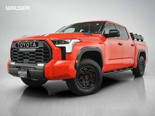 Orange 2022 Toyota Tundra Hybrid TRD Pro Hybrid