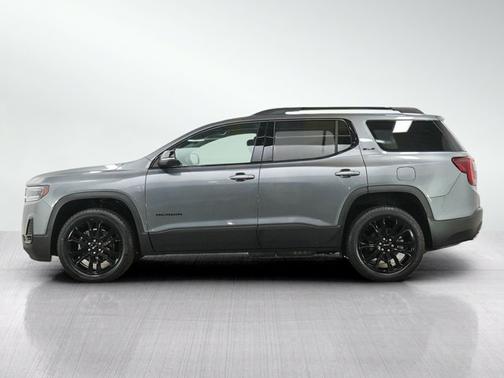 Satin Steel Metallic 2022 GMC Acadia SLE