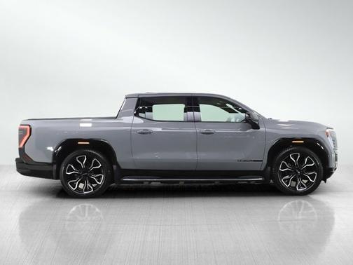 Thunderstorm Gray 2025 GMC Sierra EV Max Range Denali