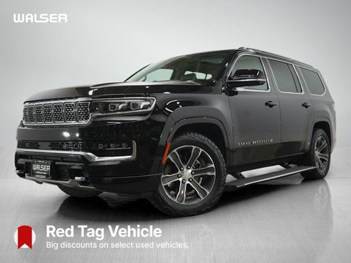 Diamond Black Crystal Pearlcoat 2022 Jeep Grand Wagoneer Series I