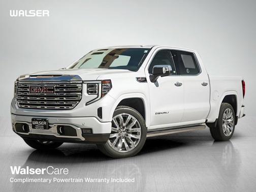 Glacier White Tricoat 2026 GMC Sierra 1500 Denali