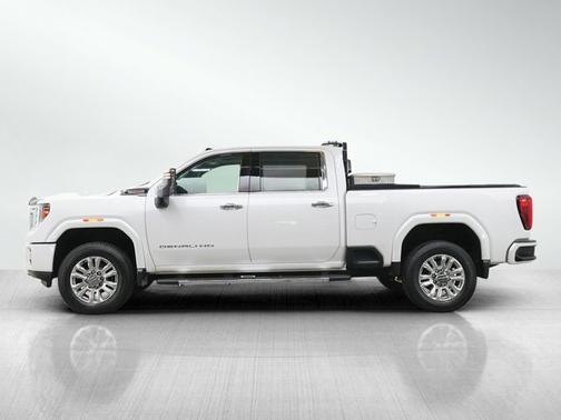 White Frost Tricoat 2023 GMC Sierra 3500 Denali